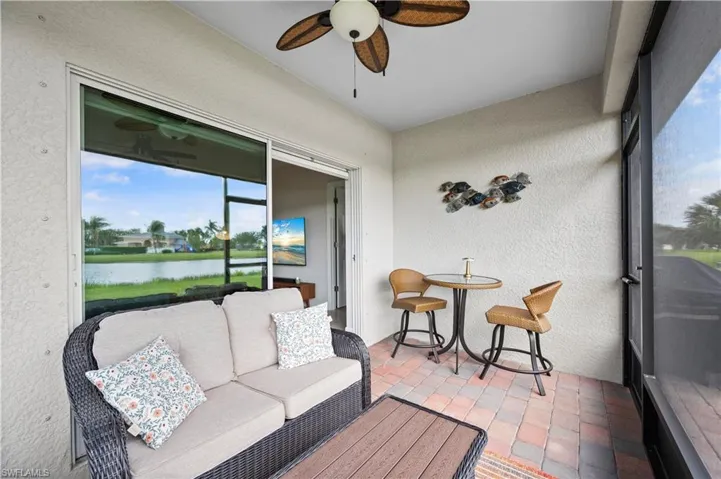 Screened in Lanai