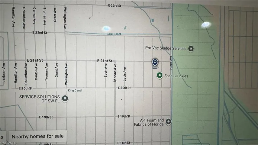 Map / location of property area