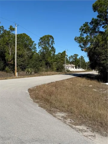 View of asphalt road