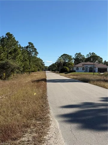 View of asphalt road