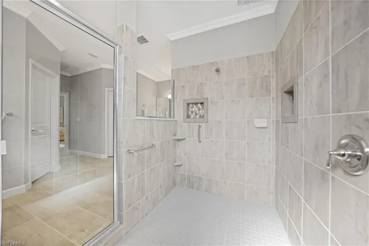 Every master suite should have its own private SPA Shower made for two!