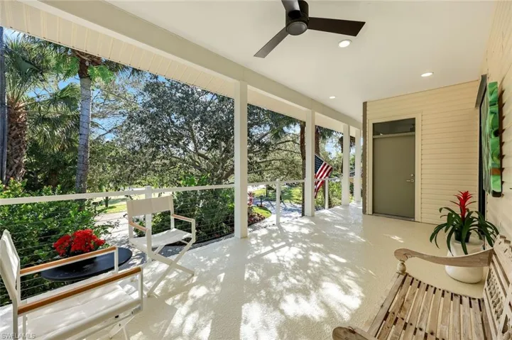 Grand entryway impresses from every angle.
