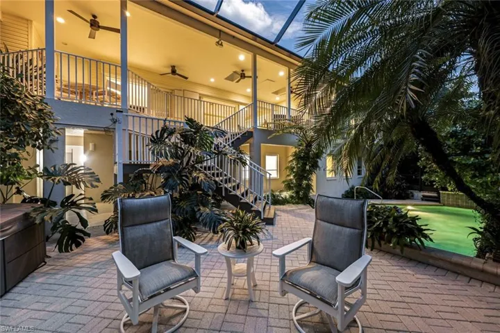 Yet another area for relaxing, sipping a cocktail and enjoying more of what this home has to offer.