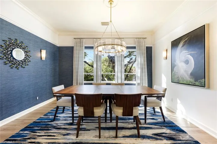 Celebrate those special occasions with friends and family in the formal dining area just off the main entry hallway adjacent to the kitchen.