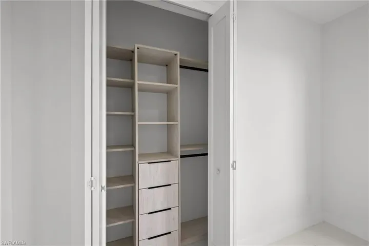 View of closet