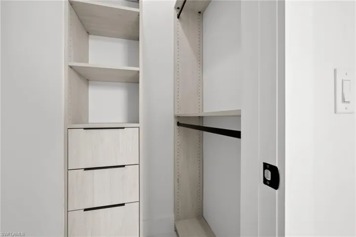 View of closet