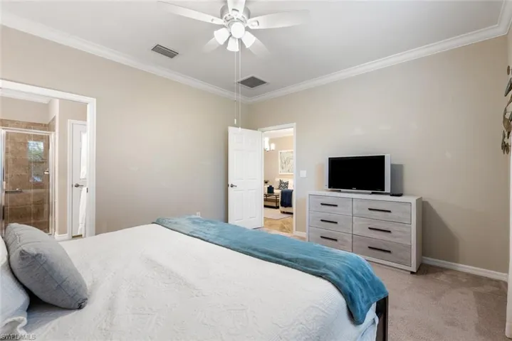 Master bedroom with ensuite bath