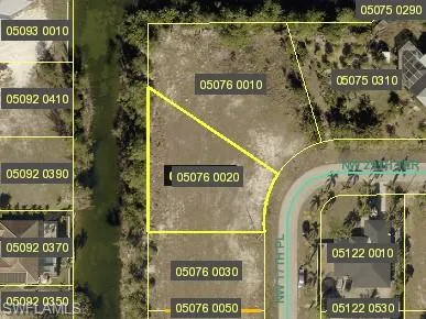 Aerial view of property's location