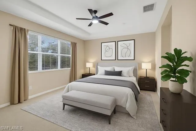 Virtually Staged - Primary Bedroom