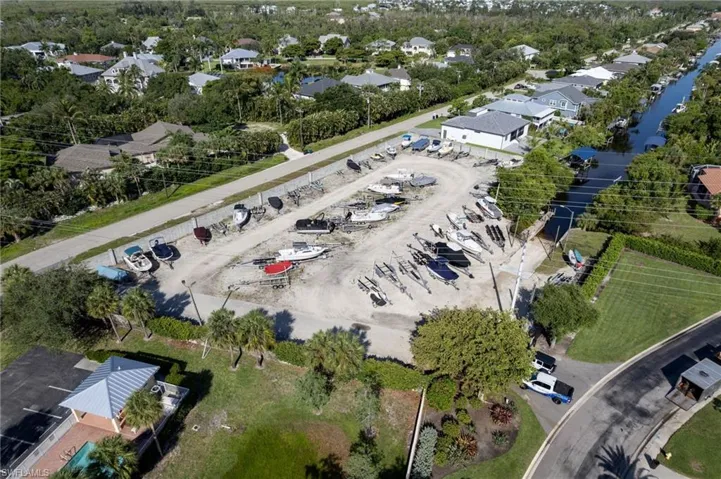 Boat launch and parking