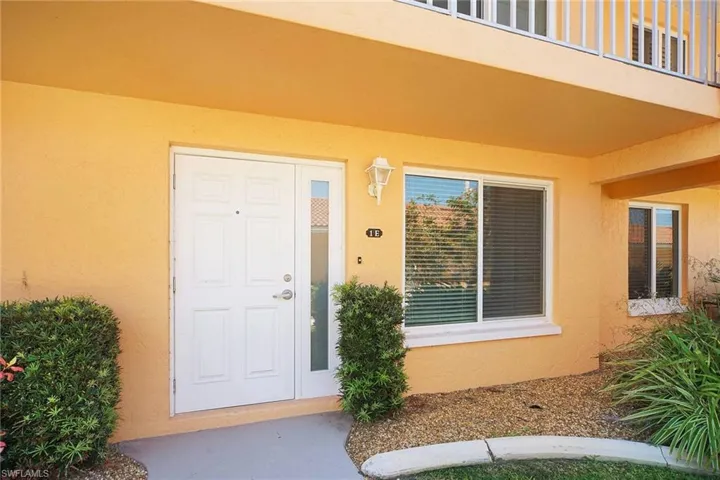 Front door just steps from your private Garage