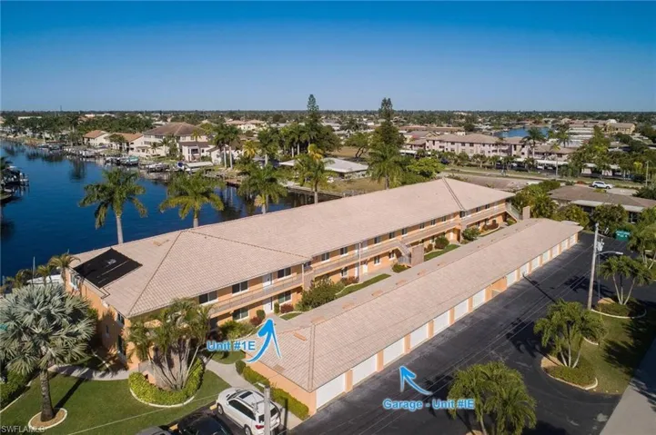 Private one car Garage situated directly across from your front door.  ALL NEW TILE ROOFS