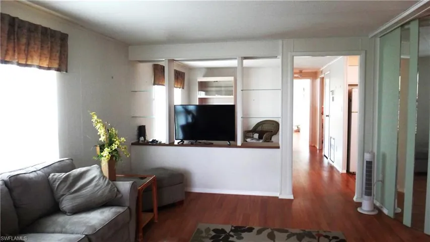 Living area featuring a wealth of natural light