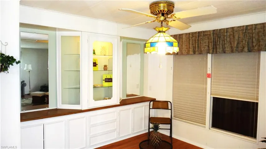 Extra Storage in Formal Dining Area.