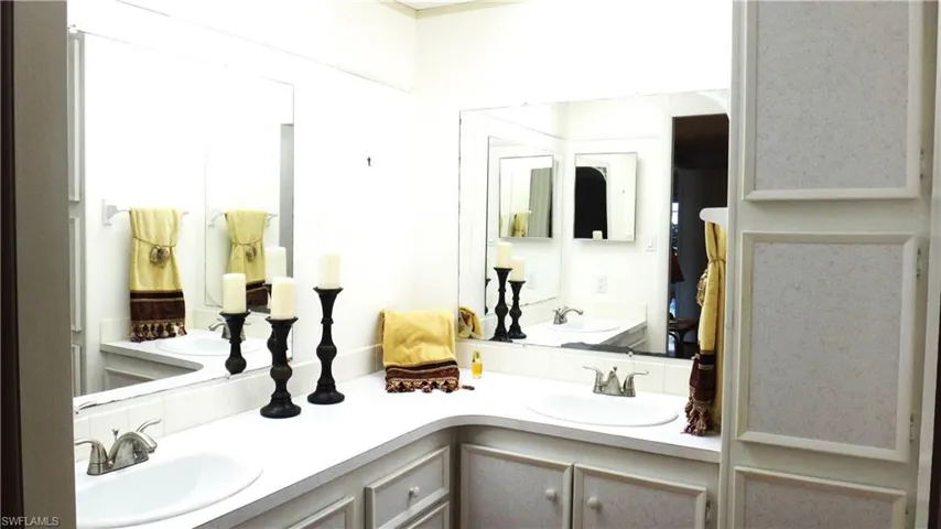 Primary Bathroom with Double Sinks