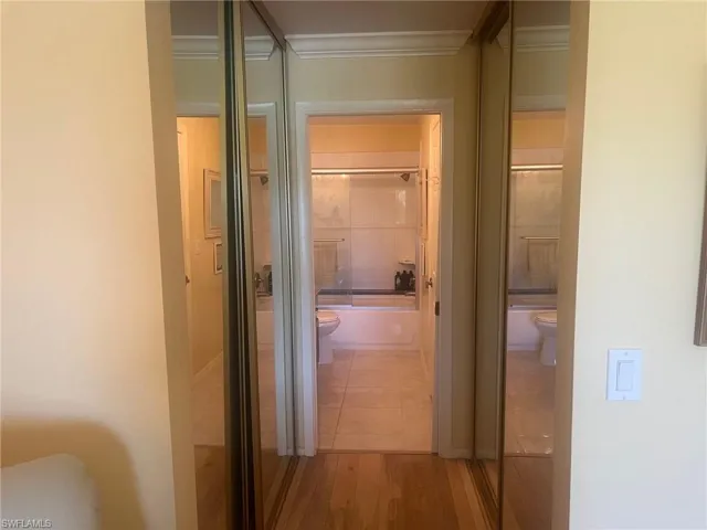 Ensuite Bathroom off Guest Bedroom with double Closets