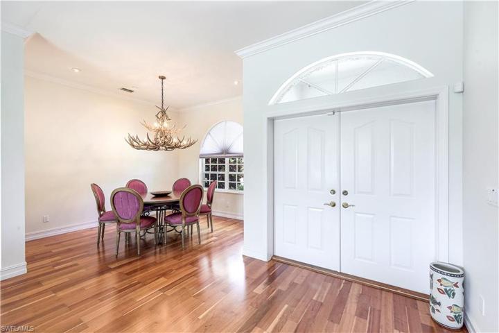 Formal dining area