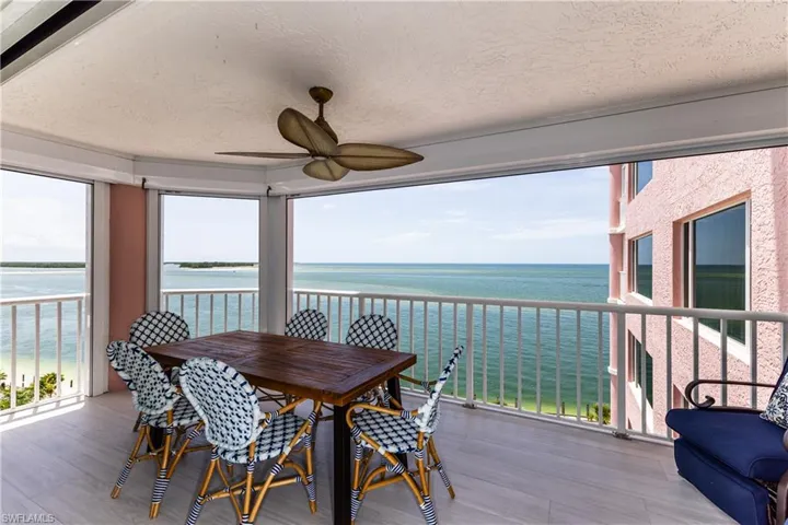 Large balcony