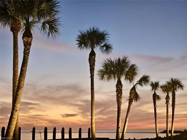 Beautiful sunset hues