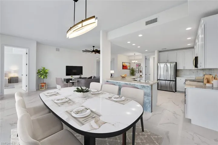**VIRTUALLY STAGED DINING ROOM**