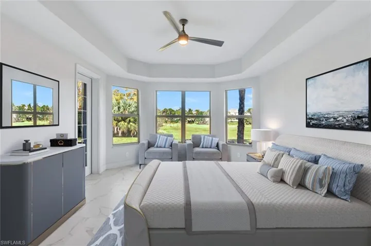 **VIRTUALLY STAGED MASTER BEDROOM**