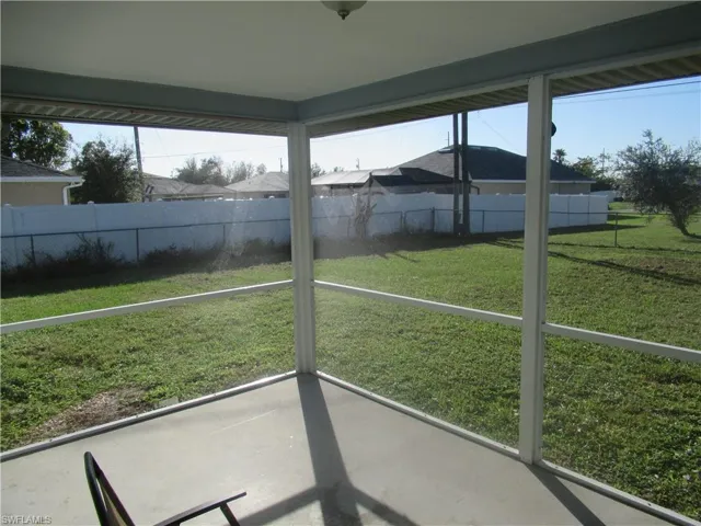 Unfurnished sunroom with a healthy amount of sunlight
