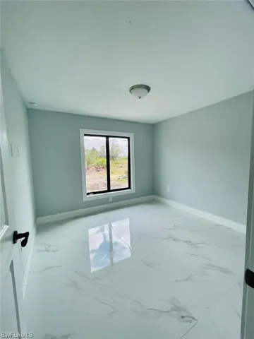 View of spare room