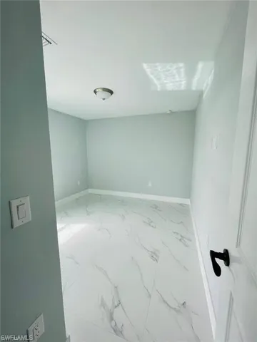 View of spare room