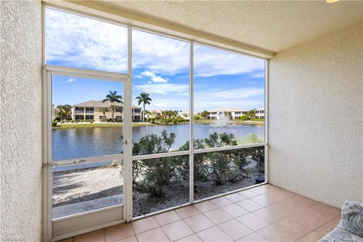 Serene views and breathtaking sunsets from your tiled lanai