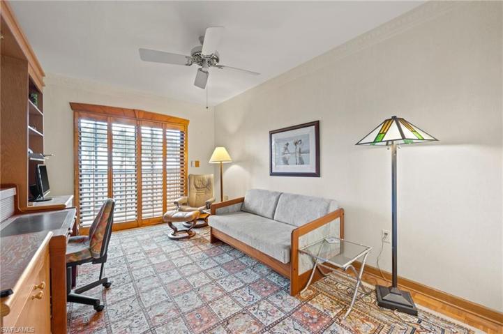 3rd bedroom currently used as an office/den.