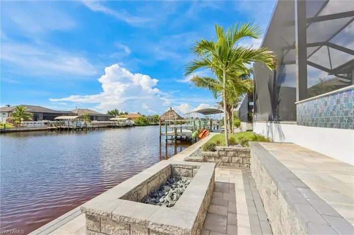 Outdoor Firepit down by the water