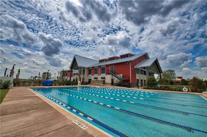 View of pool