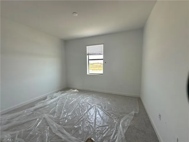View of spare room