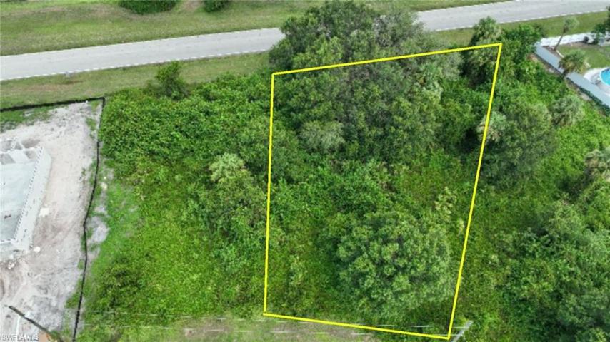 Lot from drone
