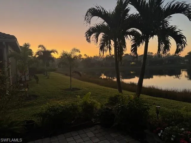 Palm Trees and Coconut Trees on your screened lanai with picture window or take a few more steps and sit outside with your morning cup of coffee to catch the eastern exposure sunrise.