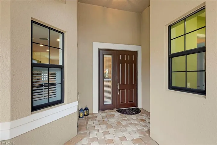 View of entrance foyer