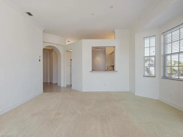 Bright and light oversized living room