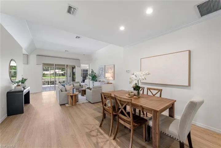 Dining into Living room