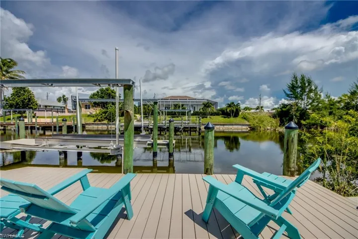 Boat Dock sitting area