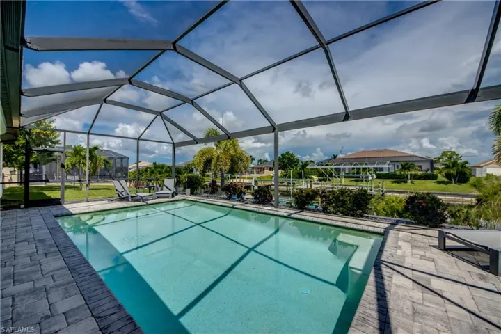 Pool overlooking the canal