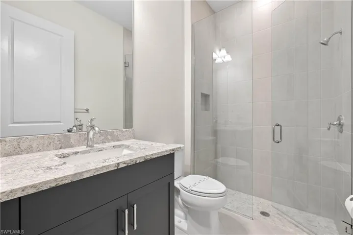 Guest Bathroom with Large Walk-In Shower