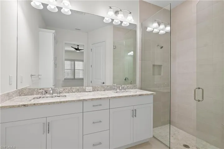 Master Bathroom with Large Walk-In Shower