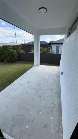 View of patio / terrace with fence