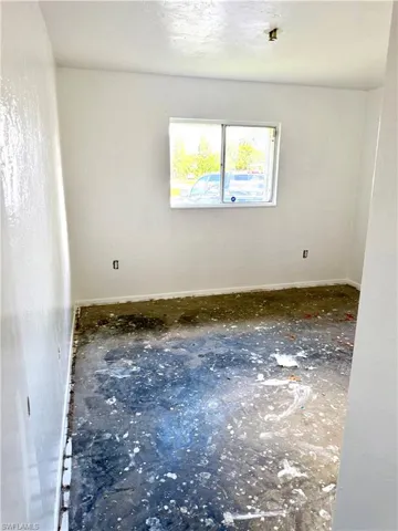Spare room with baseboards