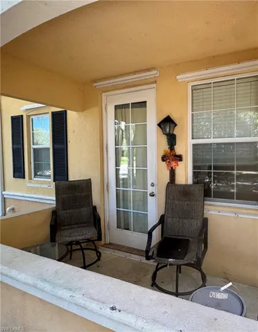 View of patio