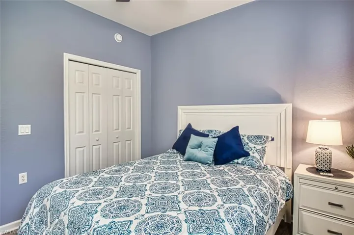 Bedroom featuring a closet