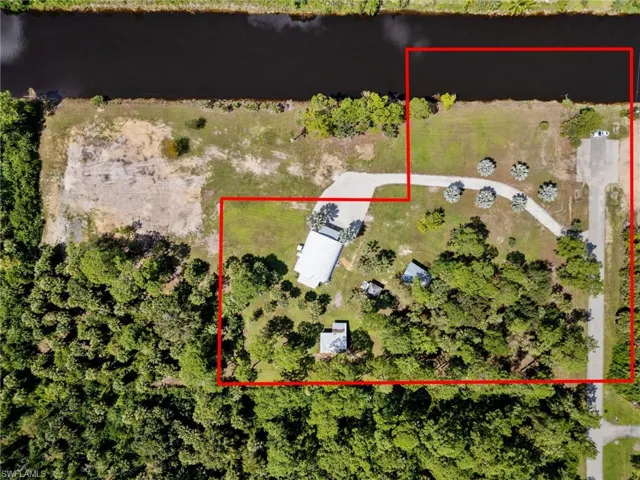 Outline of approximate property lines