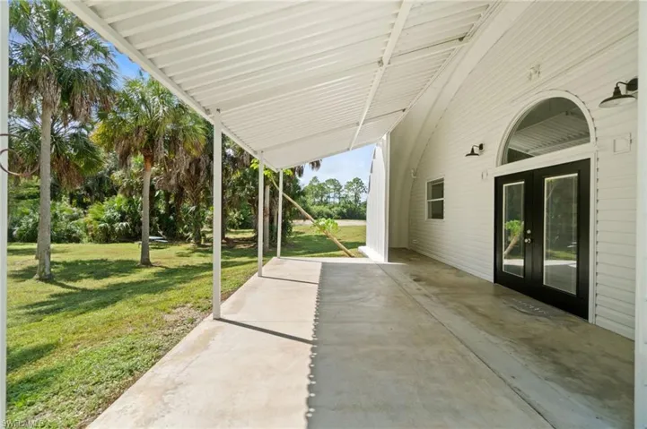 Rear Patio