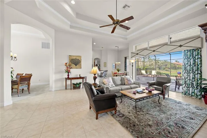 Great room - dining on left