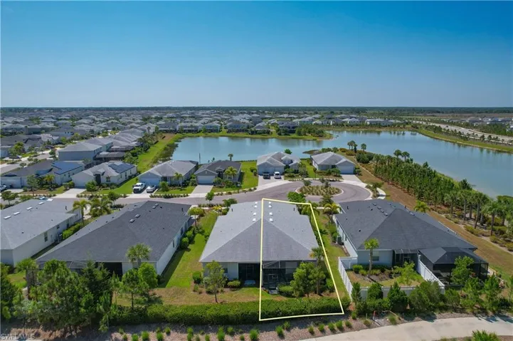 Aerial rear view
